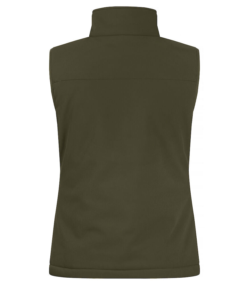 Foret dame softshellvest, Grøn - Clique 020959