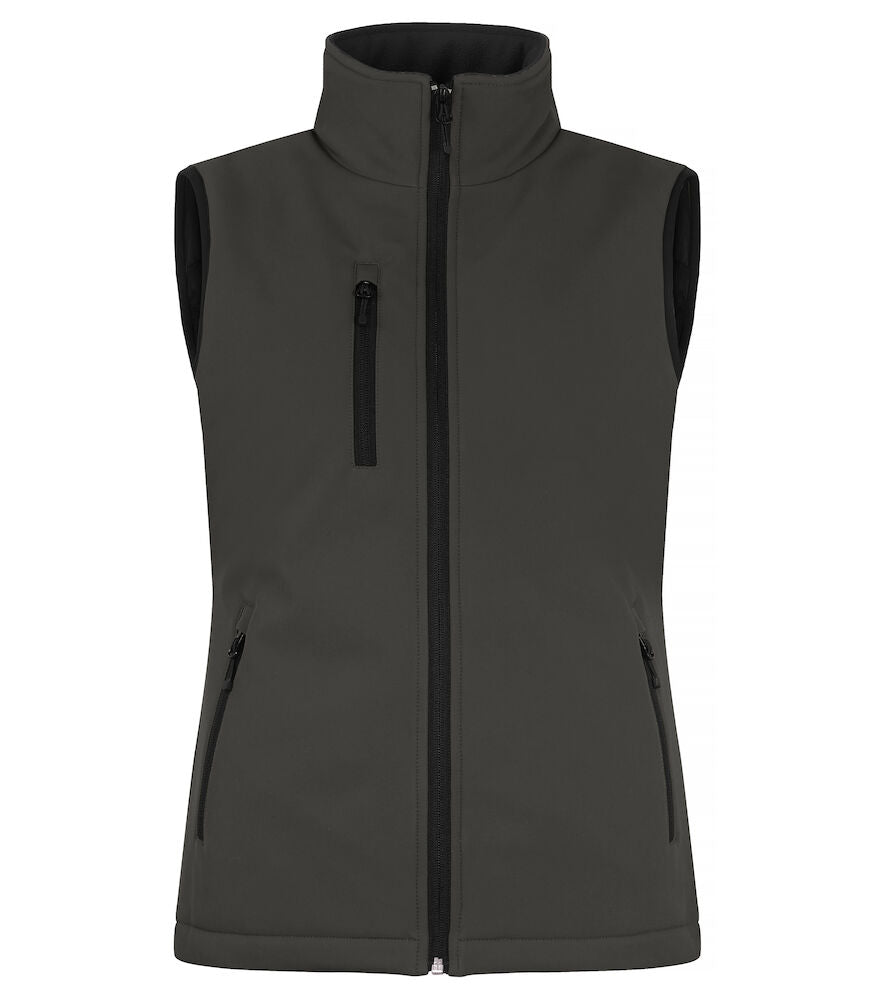 Foret dame softshellvest, Mørke grå - Clique 020959