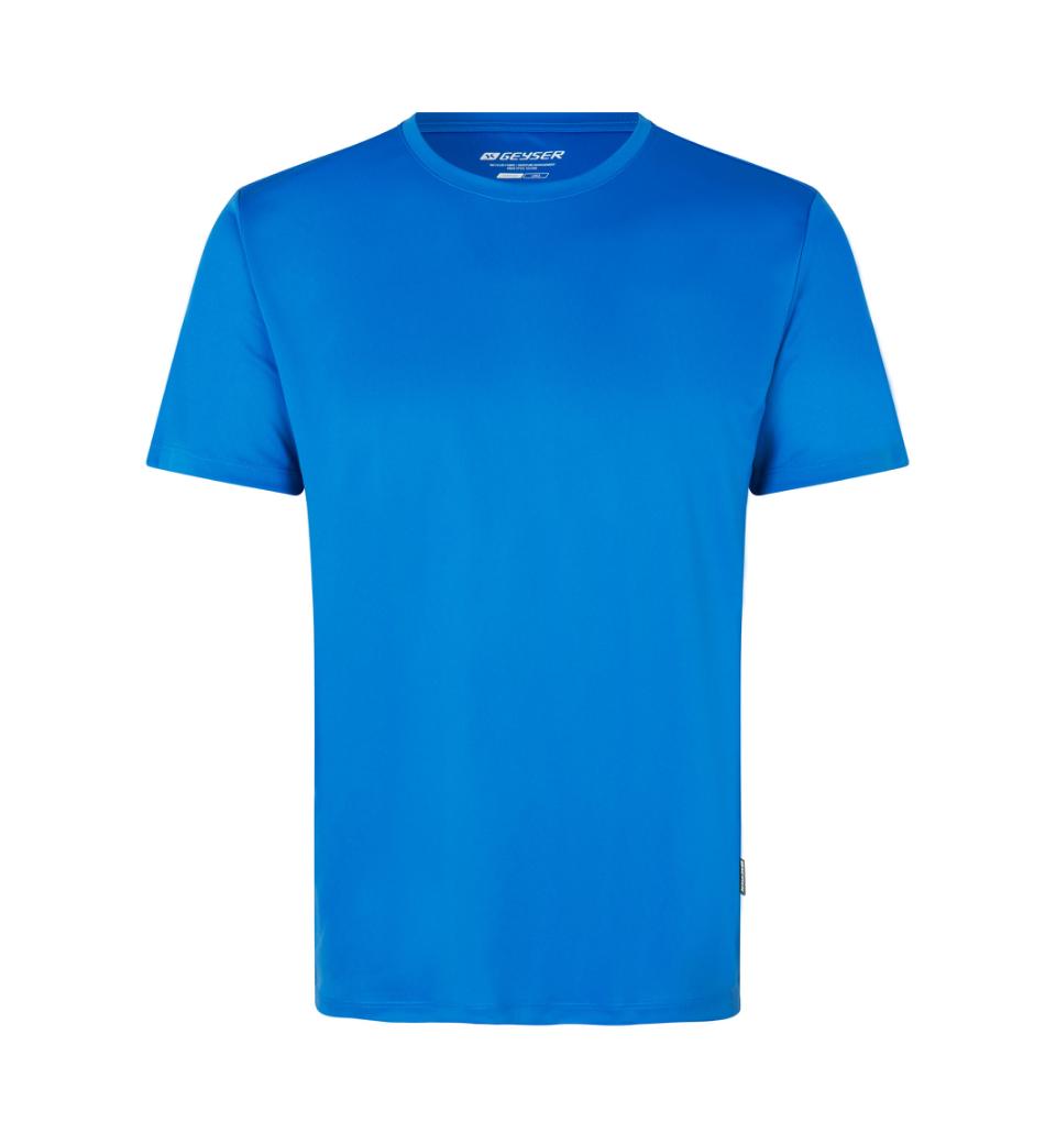 Perfekt running T-shirt Herre, Azur - G21040