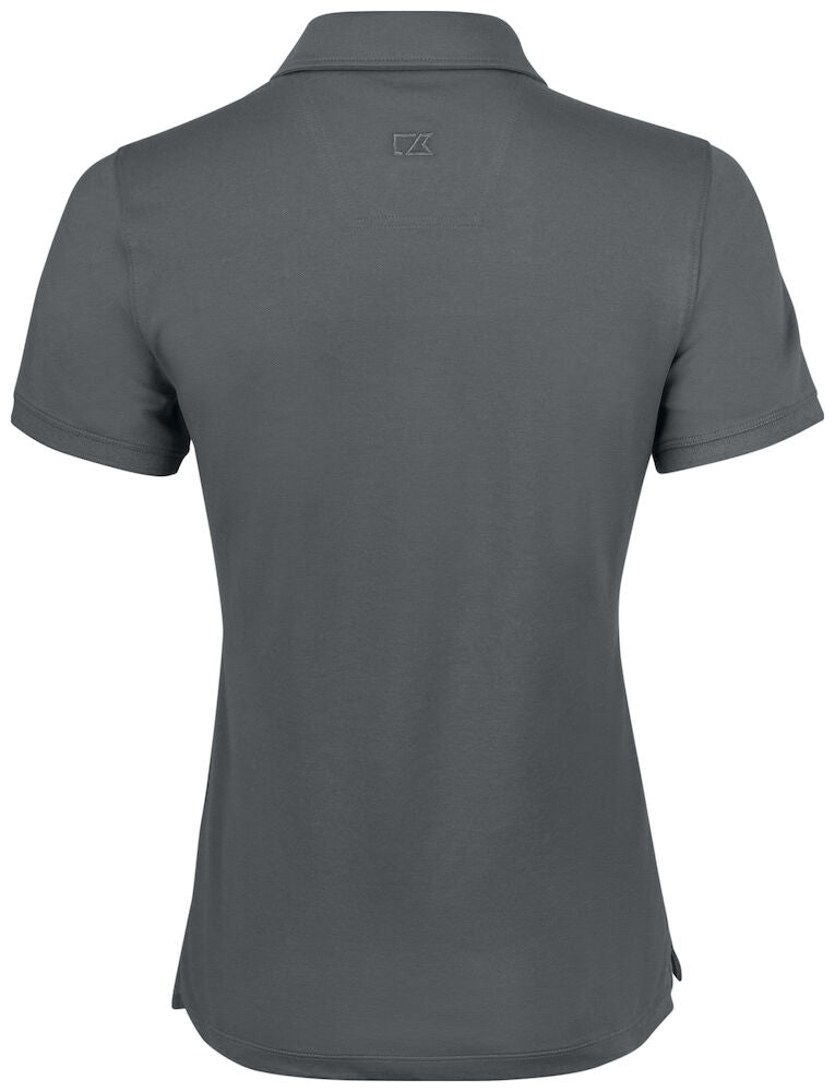 Oceanside Stretch Polo, Dame, Mørkegrå - CUTTER & BUCK 354431