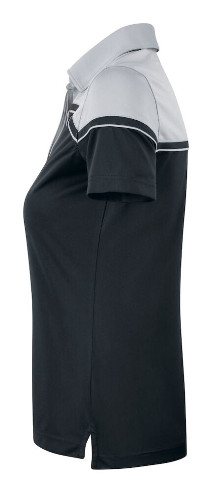 Seabeck Polo, Dame, Sort/Grå- CUTTER & BUCK 354429