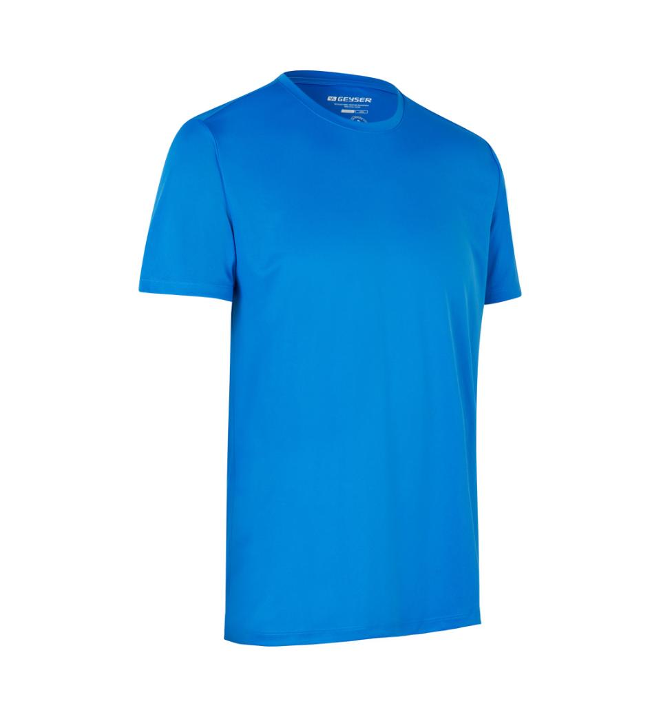 Perfekt running T-shirt Herre, Azur - G21040