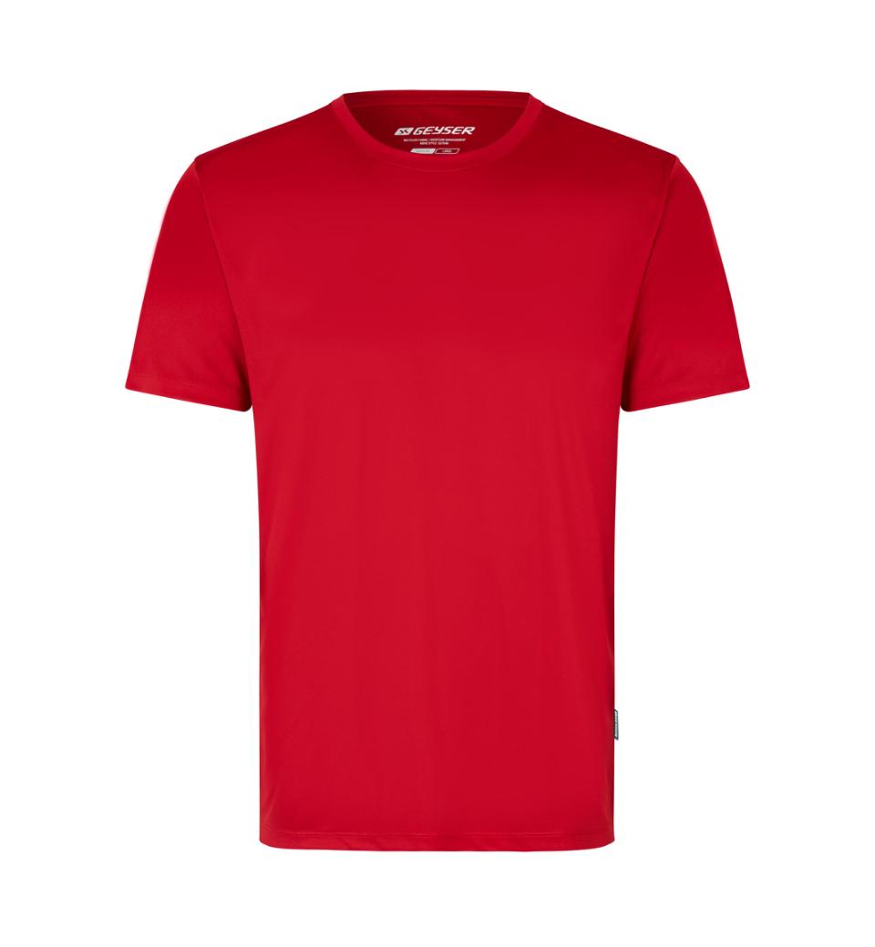 Perfekt running T-shirt Herre, Rød - G21040