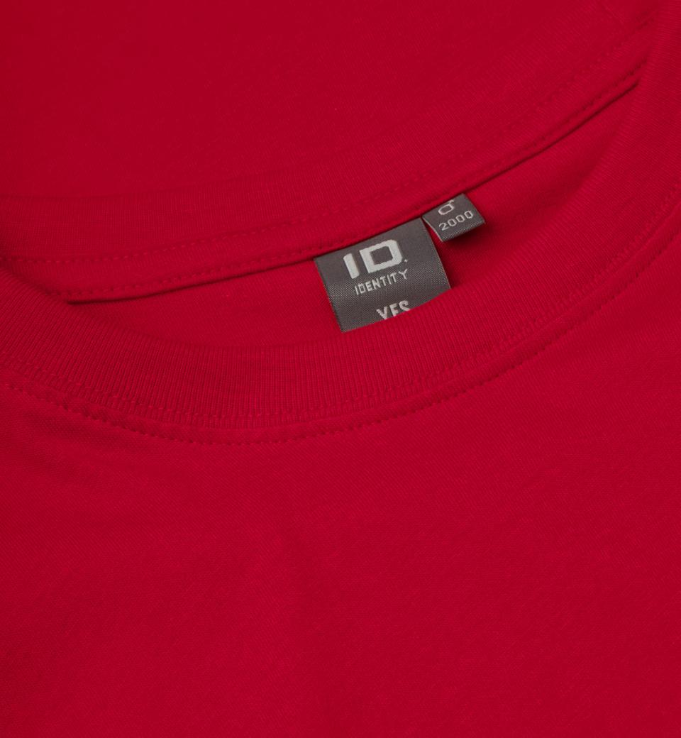 Basic T-shirt, Rød - 2000