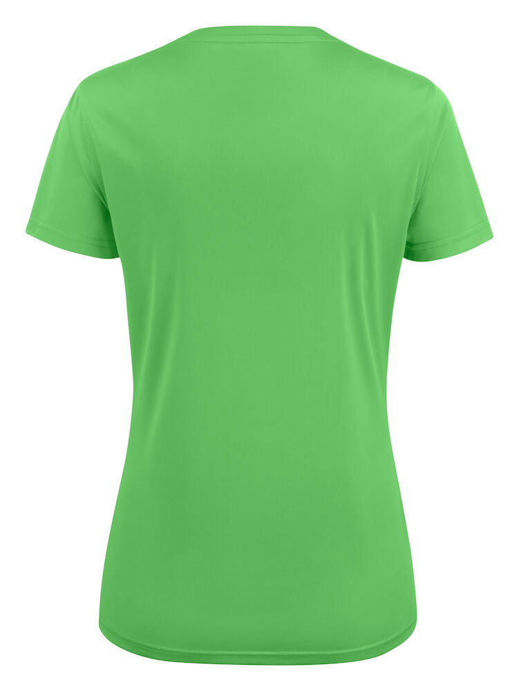 Run T-shirt Dame, Lime - PRINTER 2264026