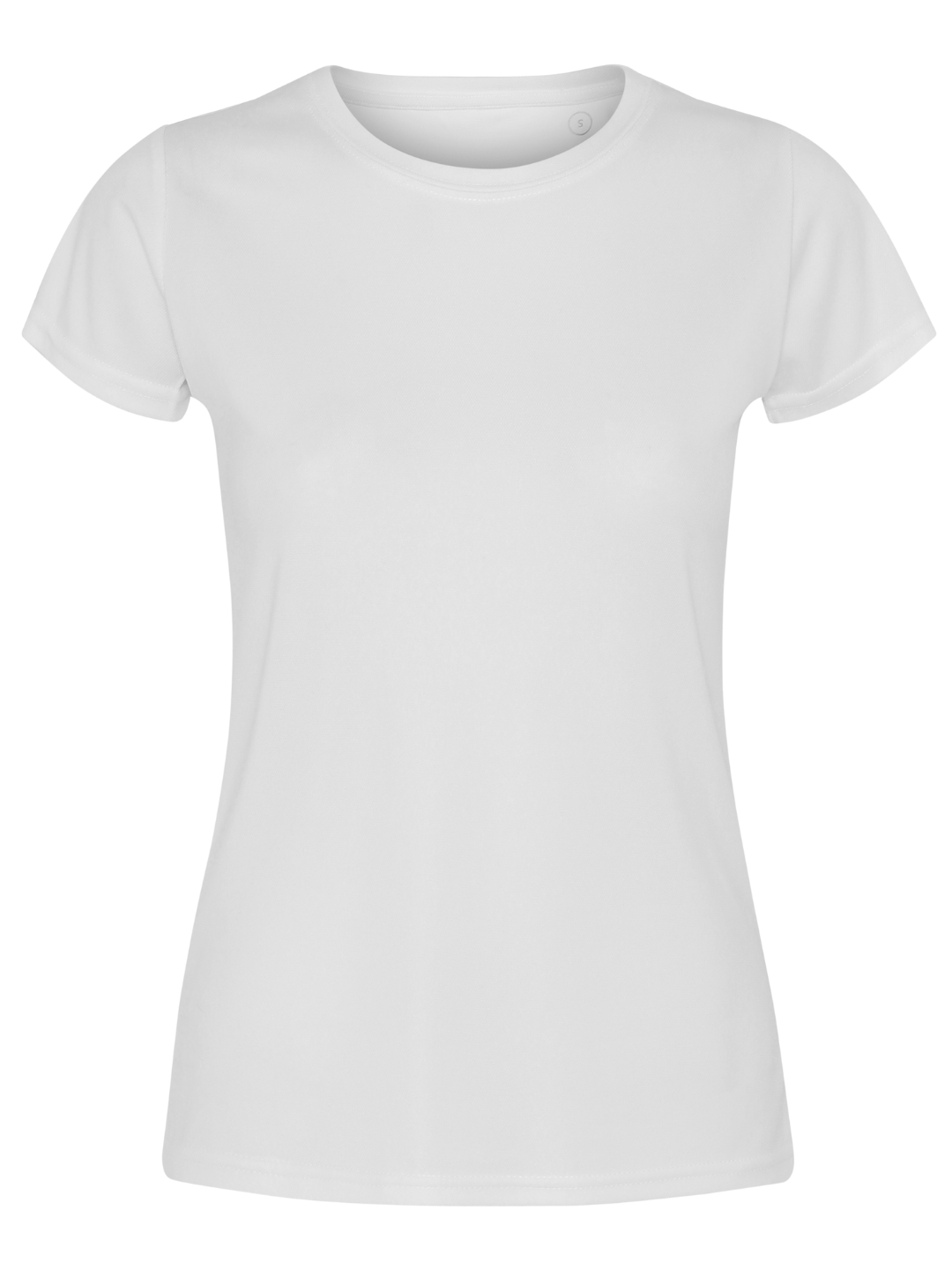 Trænings T-shirt Dame, Hvid