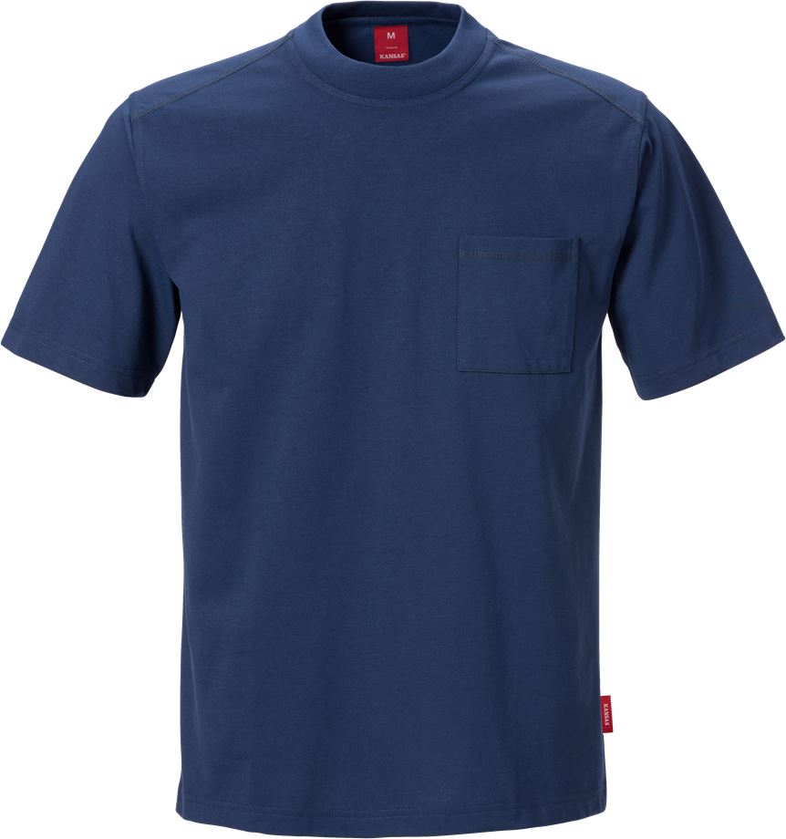 Kansas Match T-shirt Herre, Mørk Marine - 100779-540