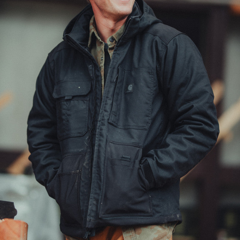 Steel Braddock Jakke, Sort, Carhartt 107192