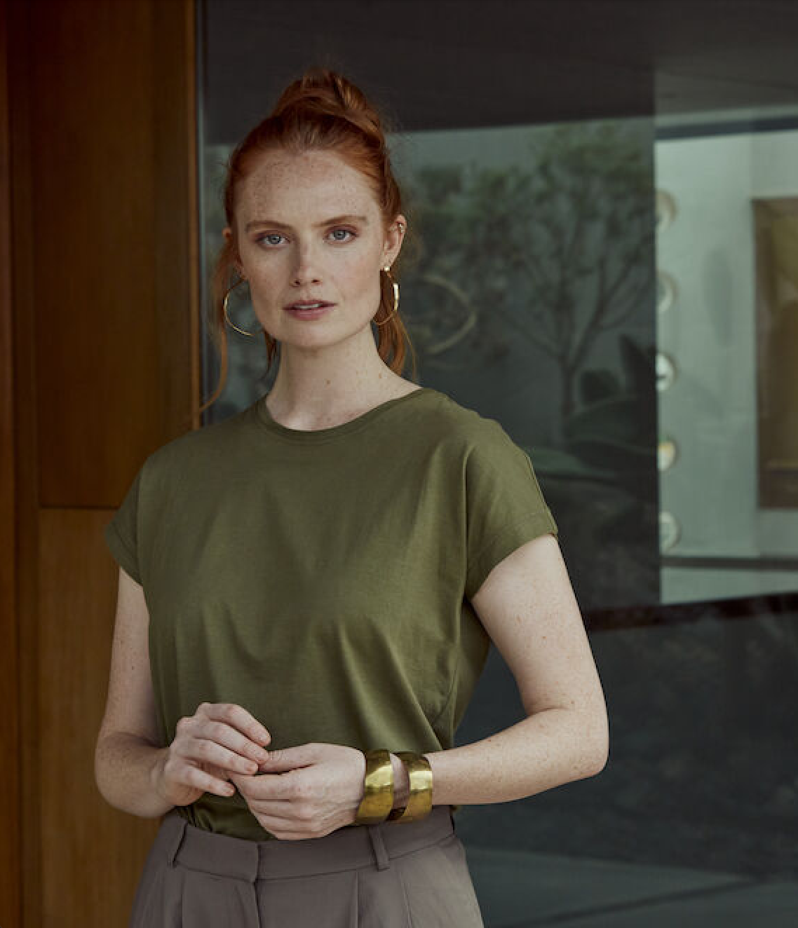 Dame Fashion Top, Grå - Clique 029005