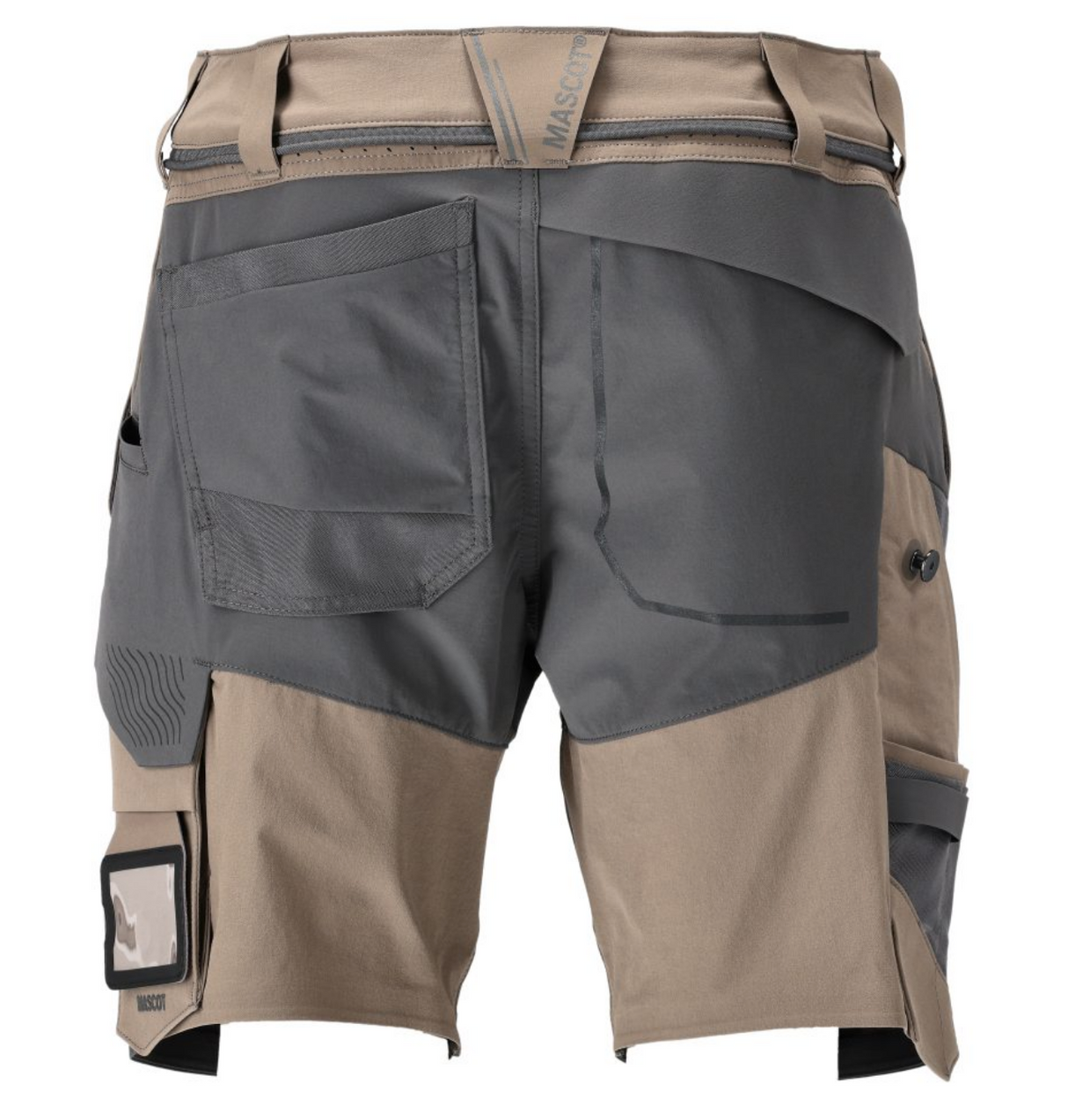 Customized Arbejdsshorts Full Stretch, Herre, Sand/Grå - Mascot 22149-605-5689