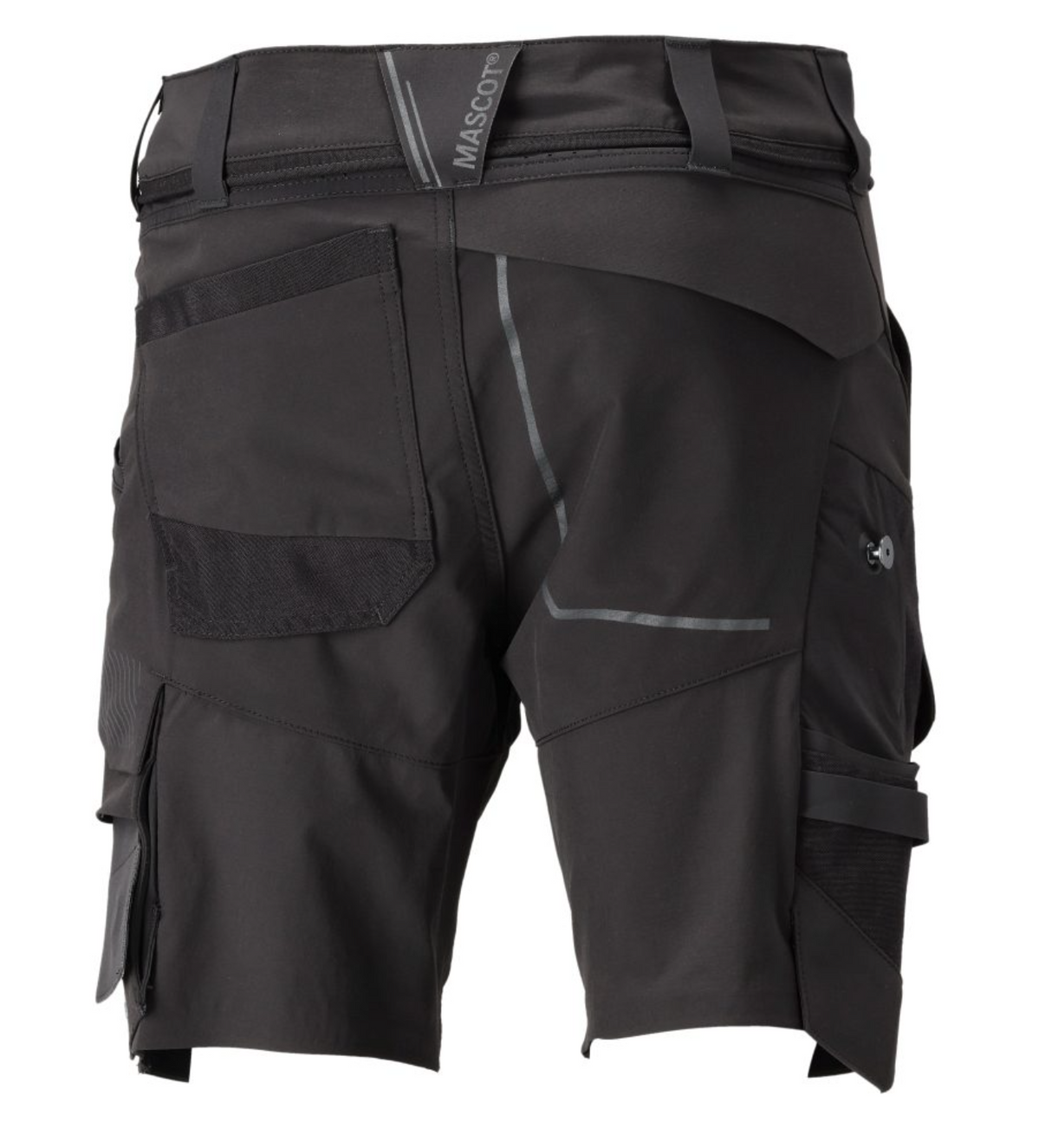 Customized Arbejdsshorts Full Stretch, Herre, Sort - Mascot 22149-605-5689