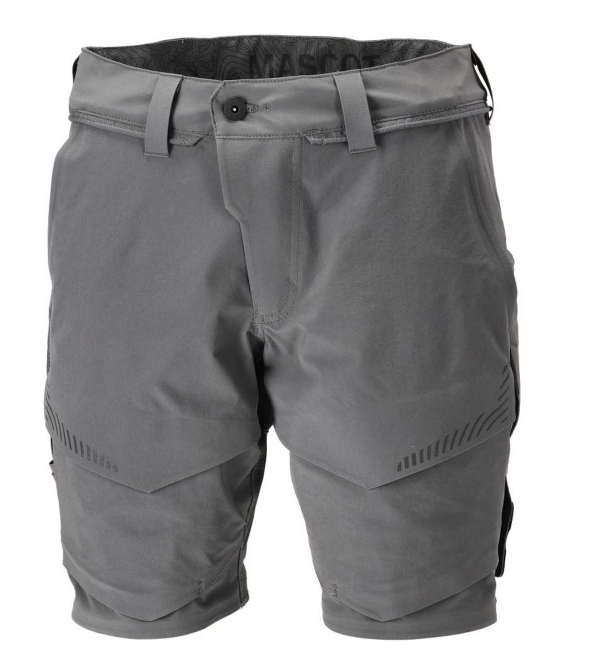 Customized Arbejdsshorts Full Stretch, Herre, Grå - Mascot 22149-605-5689
