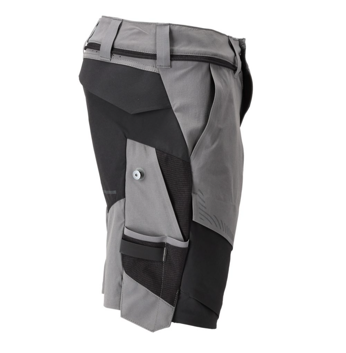 Customized Arbejdsshorts Full Stretch, Herre, Grå/Sort - Mascot 22149-605-5689