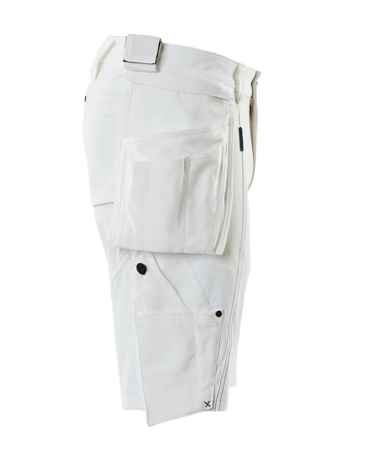 Mascot Advanced håndværkershorts full stretch, Hvid - Mascot 17149-311-06