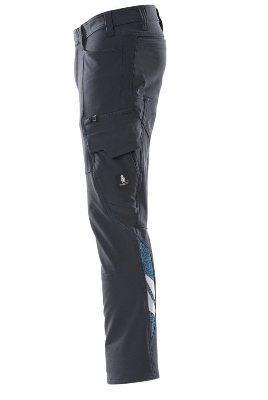 Mascot Accelerate servicebukser full stretch, Mørk marine - 18279-511-10