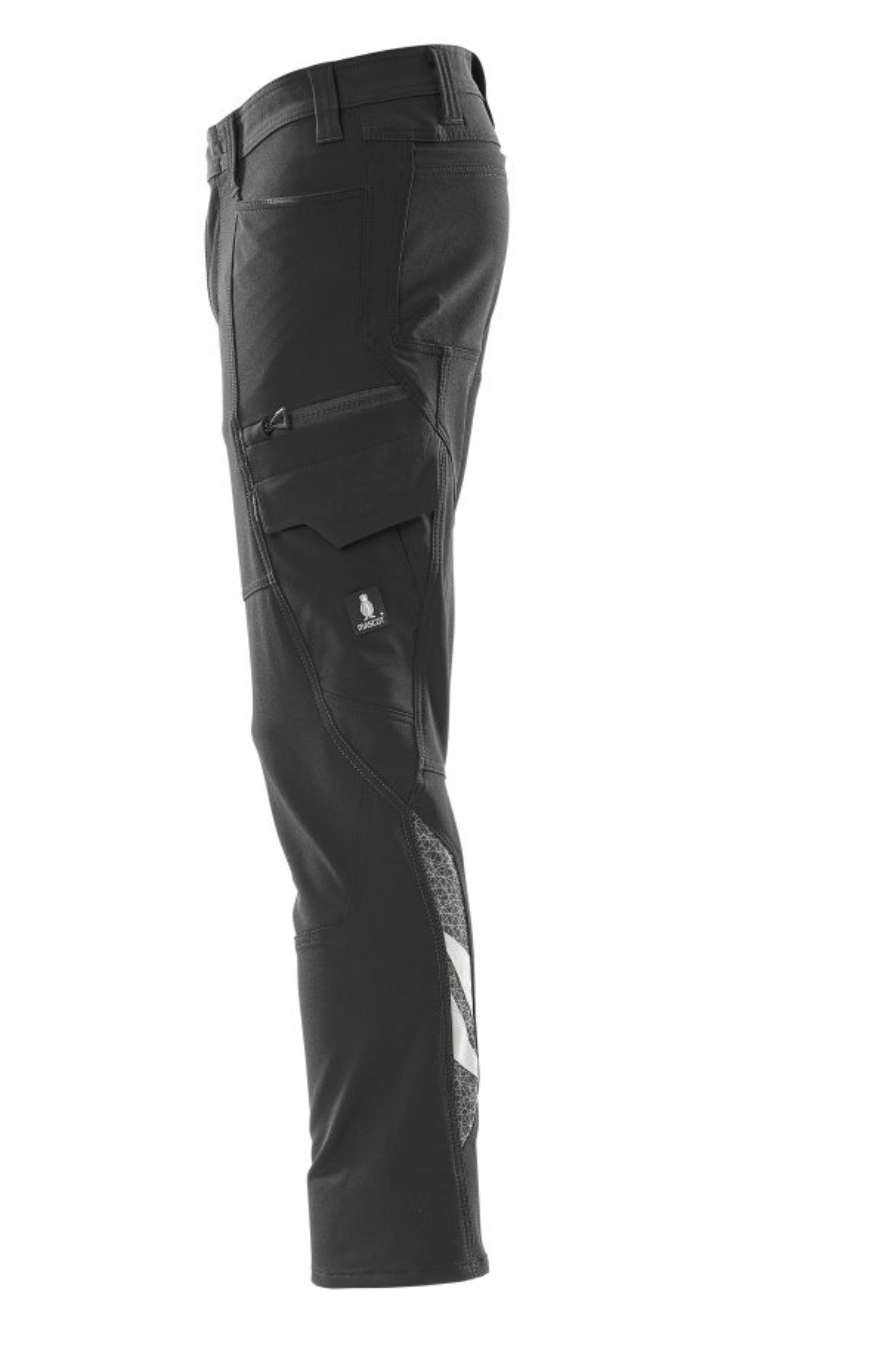 Mascot Accelerate servicebukser full stretch, Sort - 18279-511-09