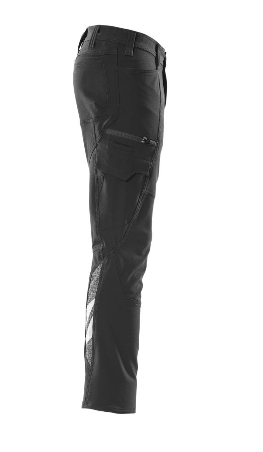 Mascot Accelerate servicebukser full stretch, Sort - 18279-511-09