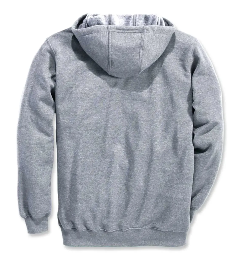 Hættetrøje Signature Logo Midweight, Herre, Heather grey - Carhartt 100074 - 034