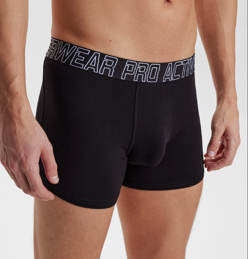 7 Par Bambus Underbukser, Herre, Sort, JBS - 489-49-09