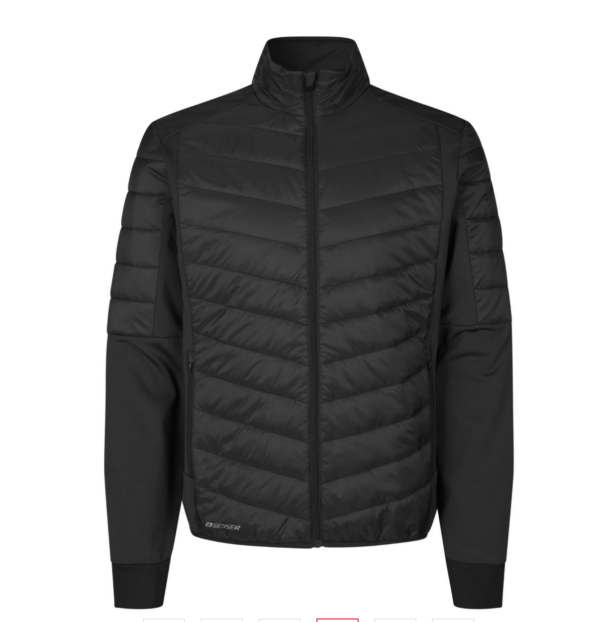 Hybrid Jakke, Herre, Sort - Geyser G21032