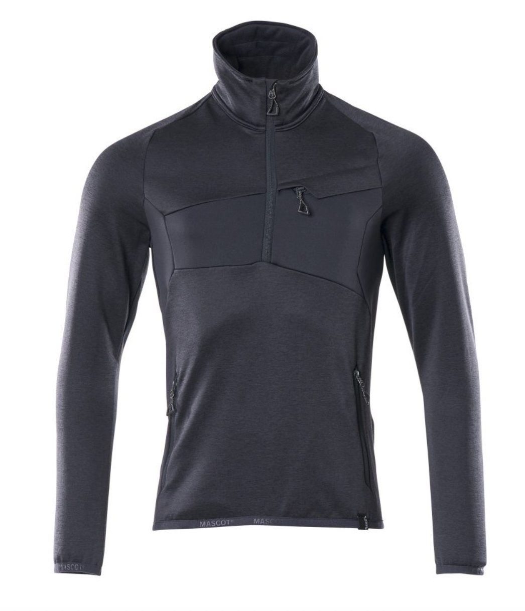 Mascot Accelerate fleecetrøje 18003, Mørk Marine, Herre