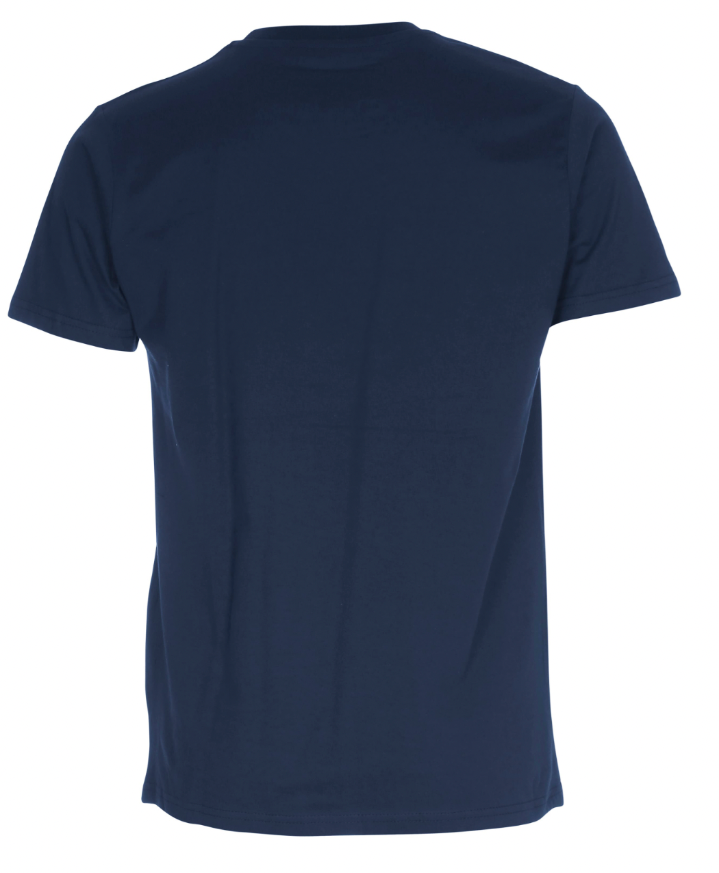 Billig Basic T-shirt Unisex, Navy blå - ST144