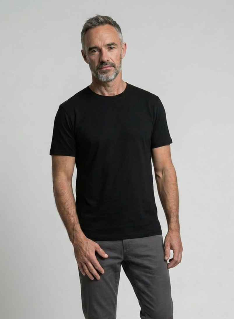 T-Time T-shirt, Sort 0510