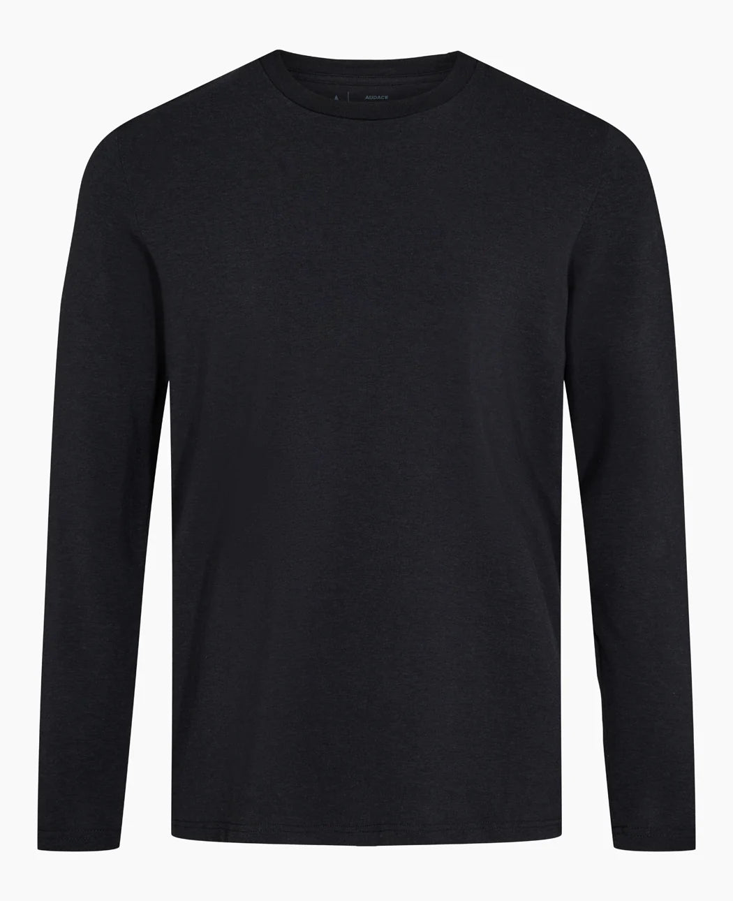 Langærmet Bambus T-shirt - Basic Sort