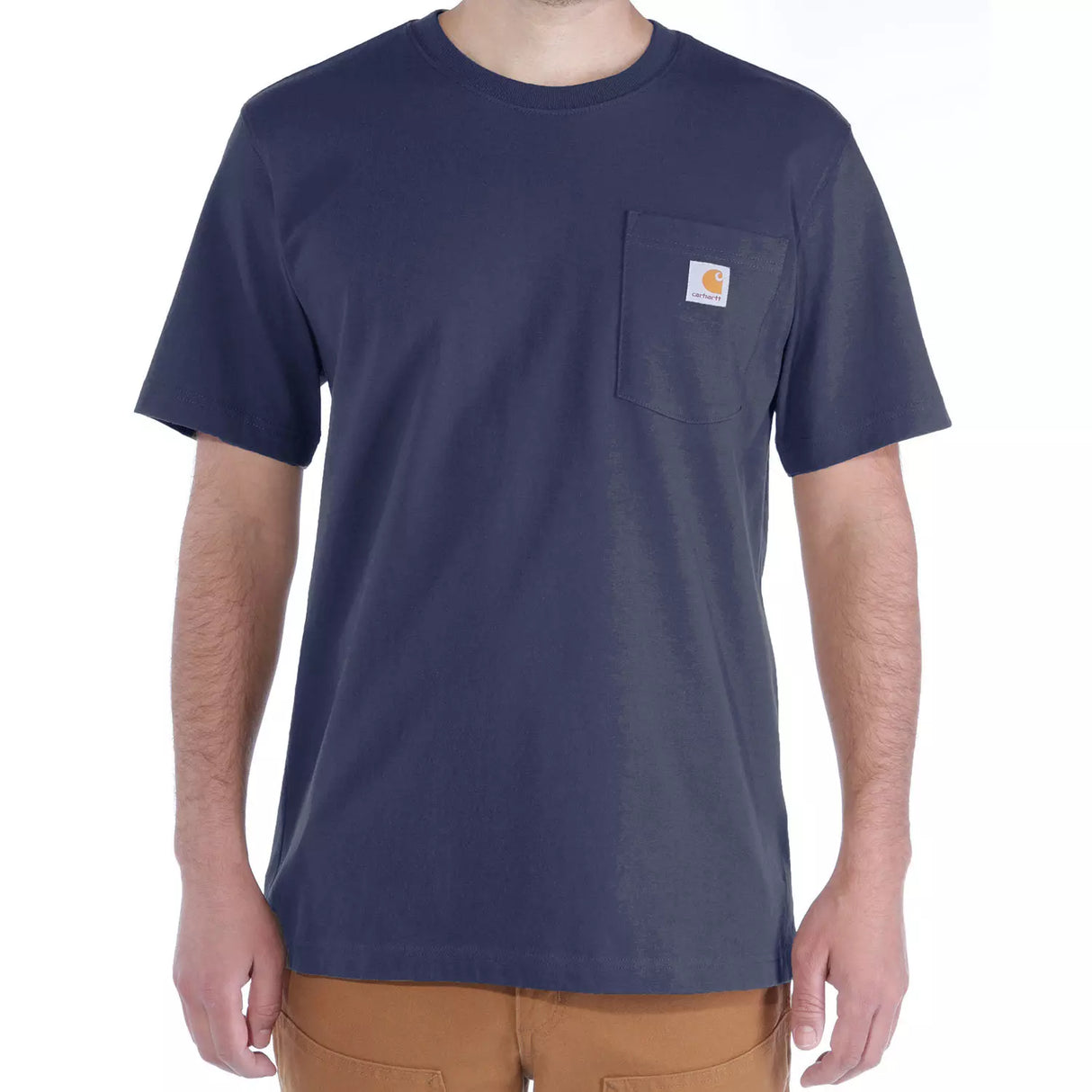 T-shirt, Herre, Navy - Carhartt 103296 - 412