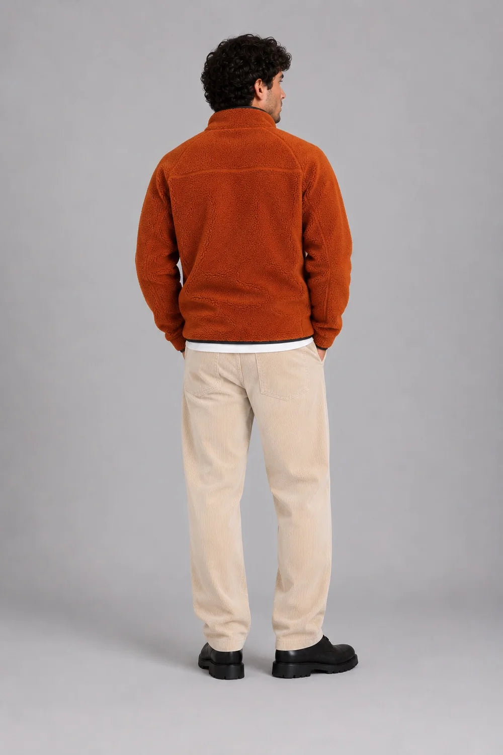 Tech Fleece Jacket, Dusty Orange, Fat Moose FM3019