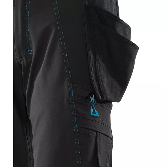 Mascot Advanced håndværkershorts full stretch, Sort - Mascot 17149-311-09
