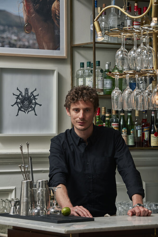 Oxford skjorte med brystlomme, Sort - Clique 027311