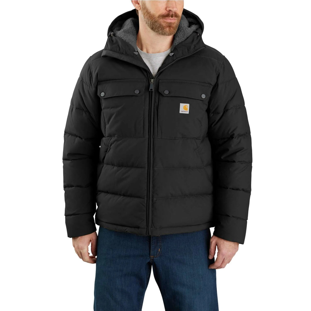 Midweight vinterjakke, Herre, Sort - Carhartt 105474 - N04