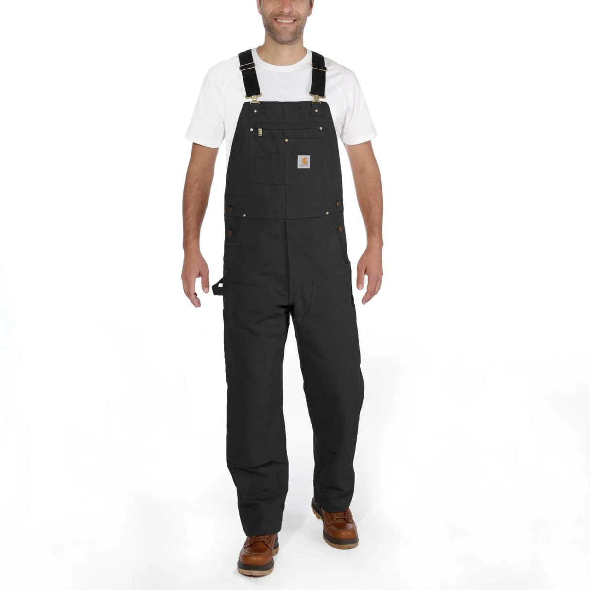 Bib overalls, Herre, Sort - Carhartt 102776 - 001