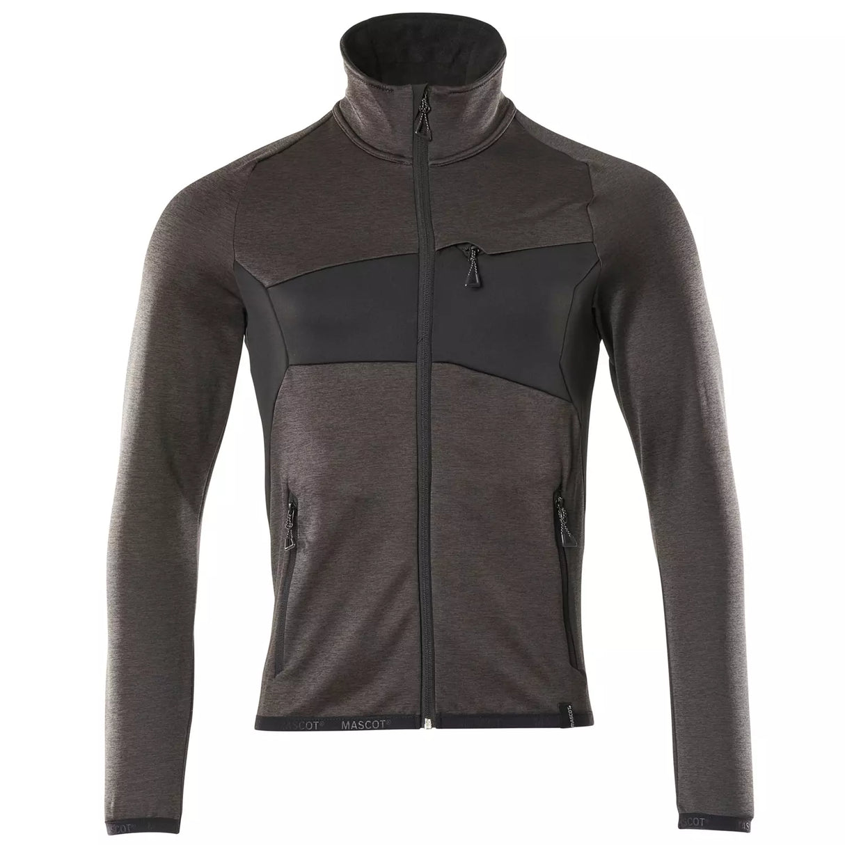 Mascot Accelerate fleecetrøje, Mørk Antracit/Sort, Herre - 18103-316-1809