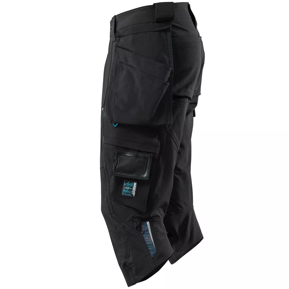 Mascot Advanced Håndværkerknickers Full Stretch, Sort, Herre - 17049-311-09