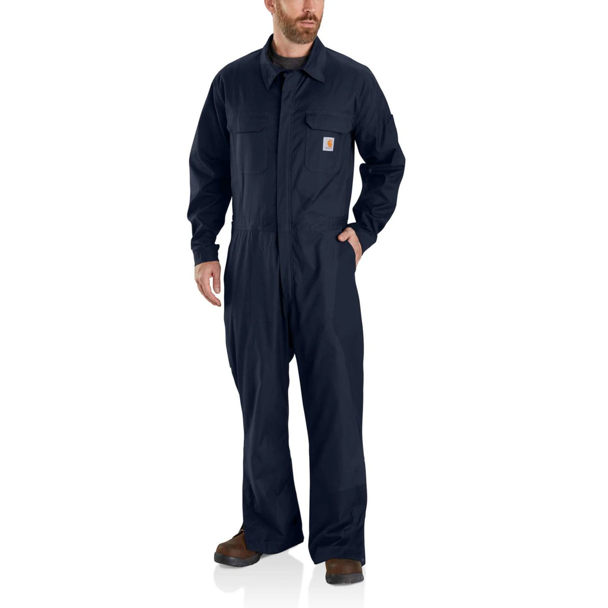 Rugged Flex Canvas, Kedeldragt, Navy - Carhartt 105019 - I26