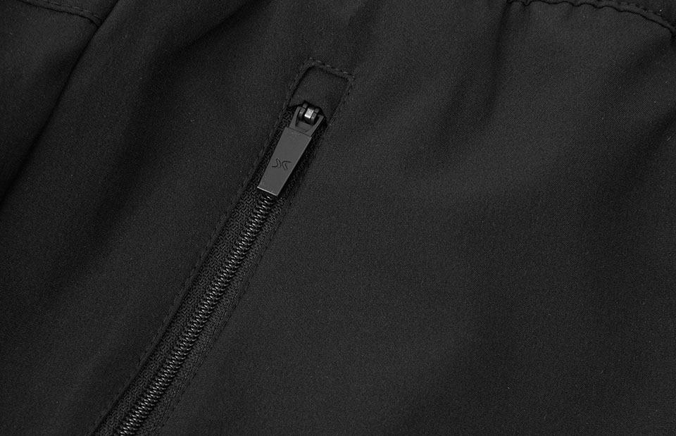 Elastisk træningsshorts, Sort, Herre - Geyser G21034