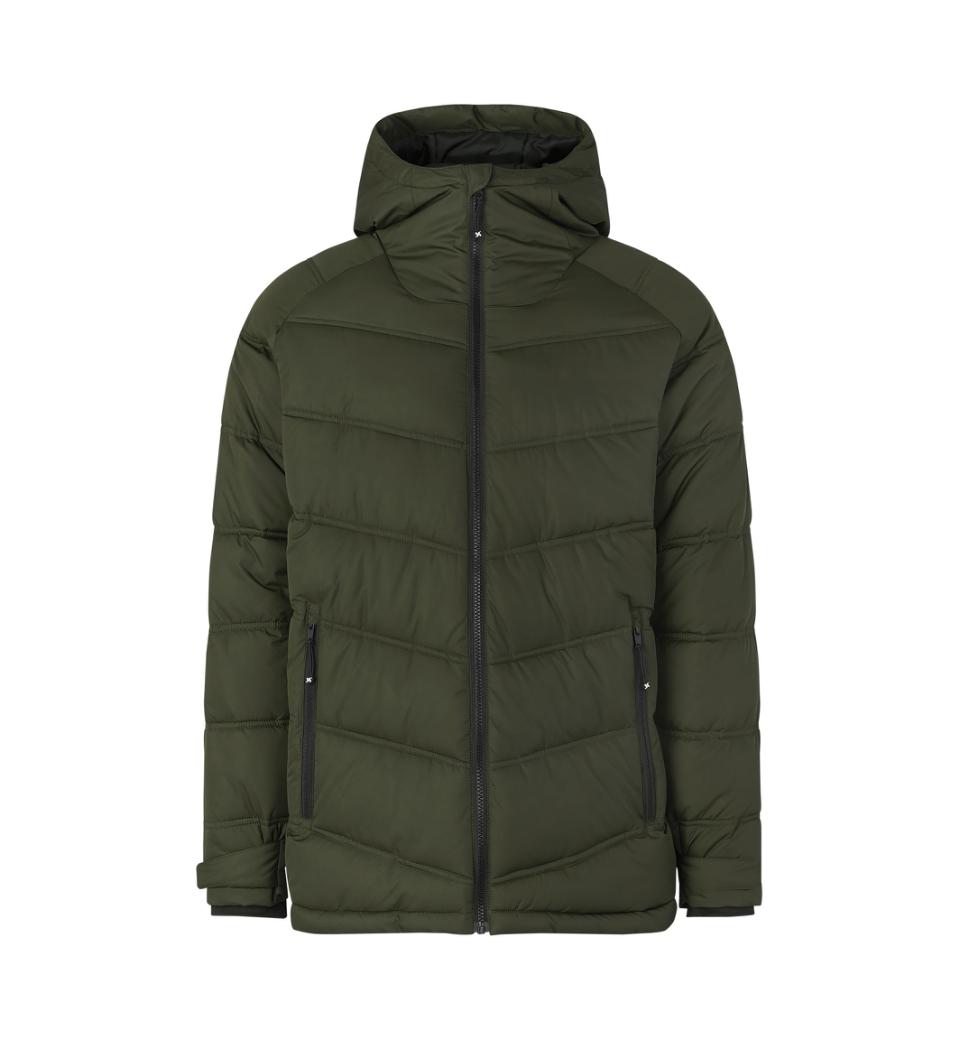 Moderne vinterjakke, Oliven, Herre - Geyser G21070