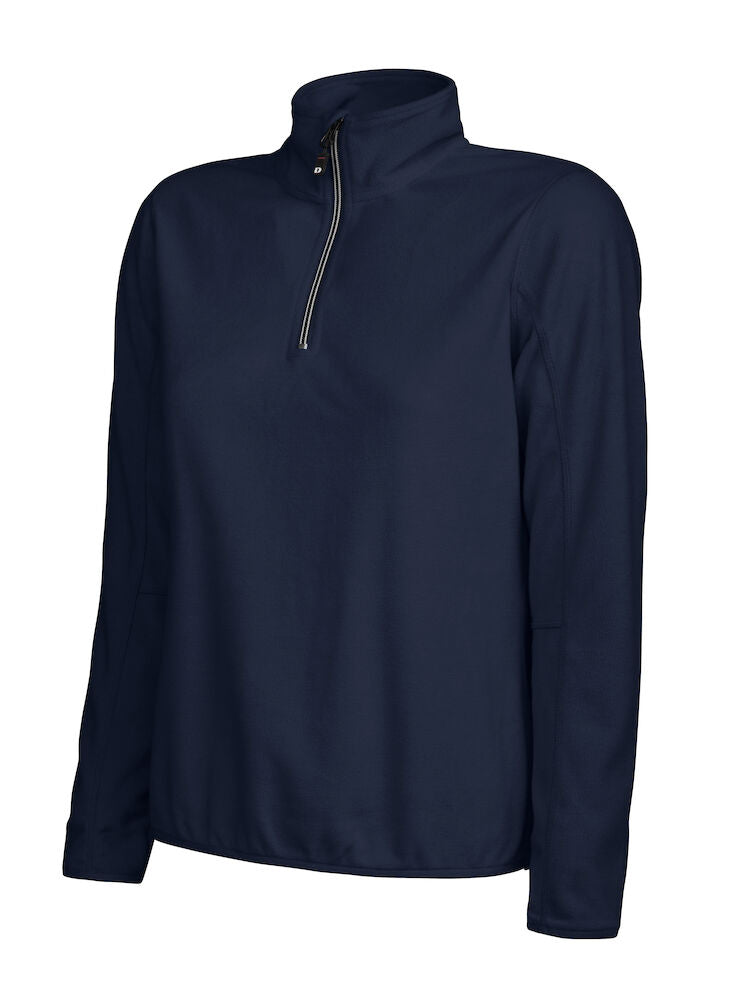 Melton Halfzip Dame - Navy - D.A.D 139045