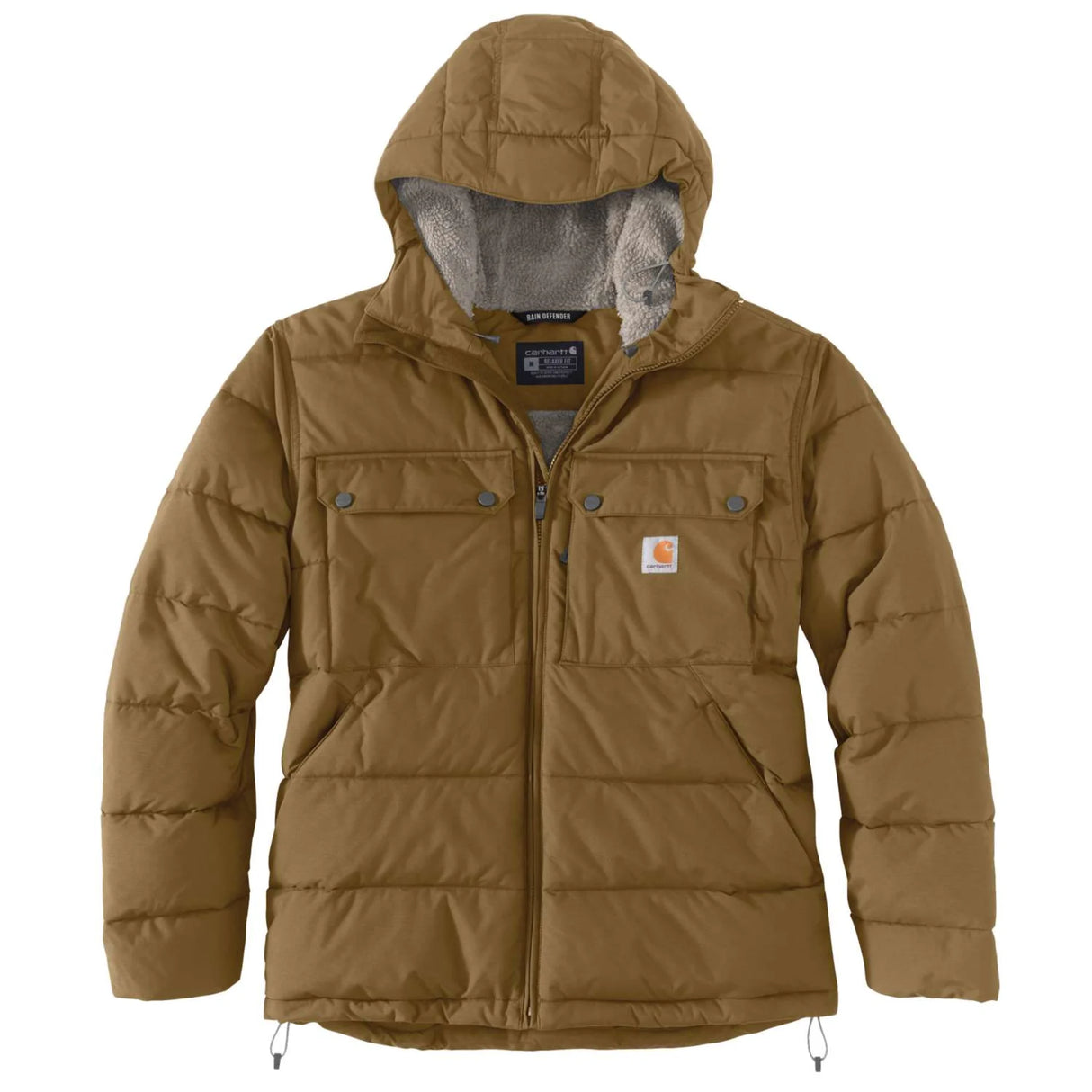 Midweight vinterjakke, Herre, Oak brown - Carhartt 105474 - B33