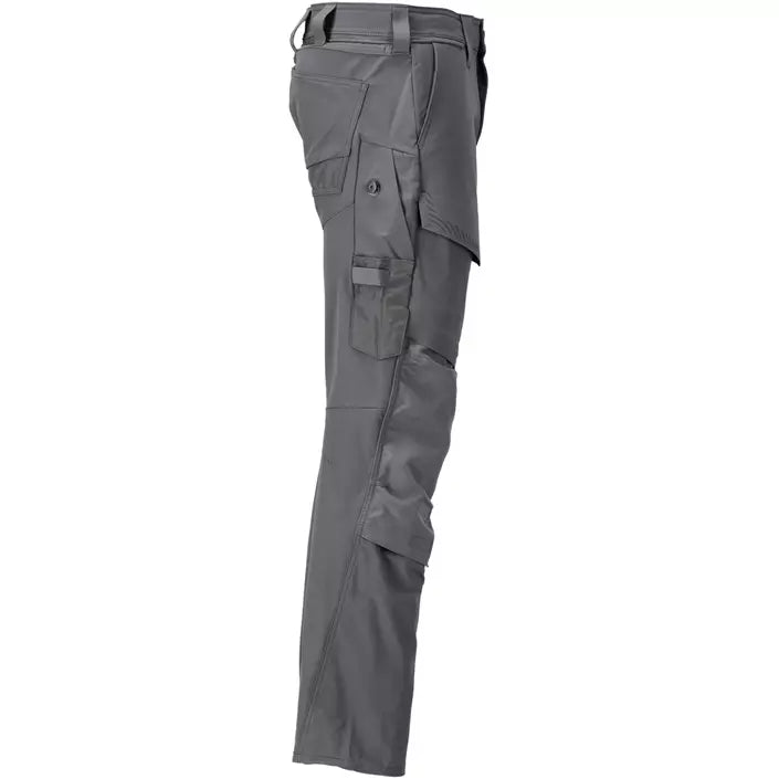 Mascot Customized Arbejdsbukser Full Stretch, Stengrå, Herre - 22379-311-89