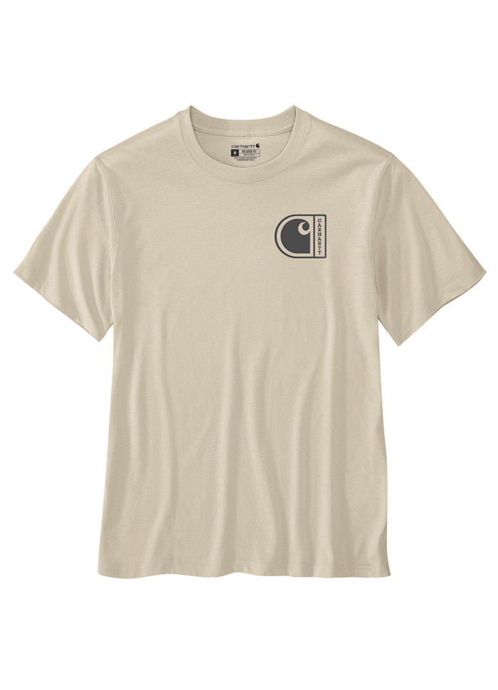 Carhartt C Graphic T-shirt – S/S, Oat Milk - 107048