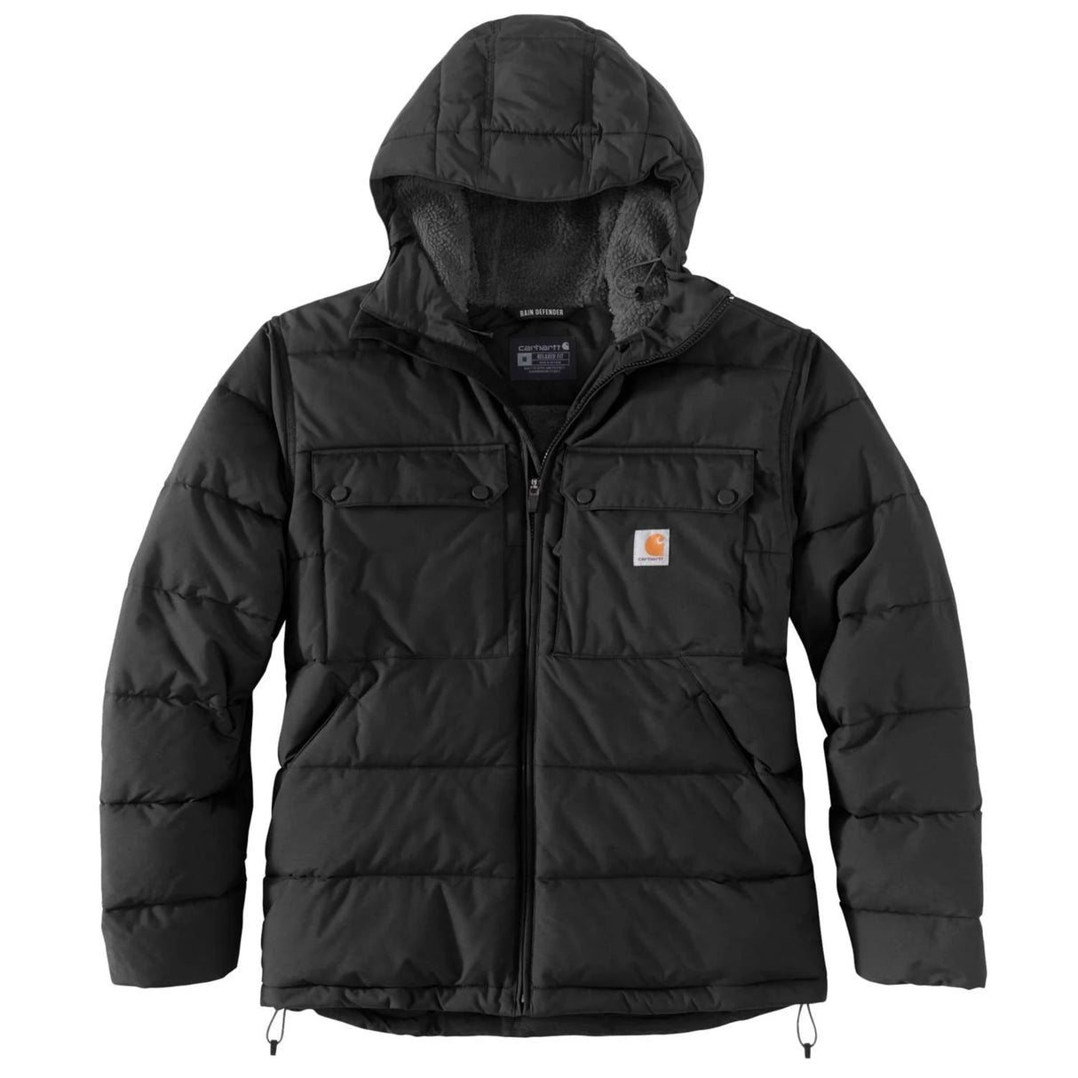 Midweight vinterjakke, Herre, Sort - Carhartt 105474 - N04