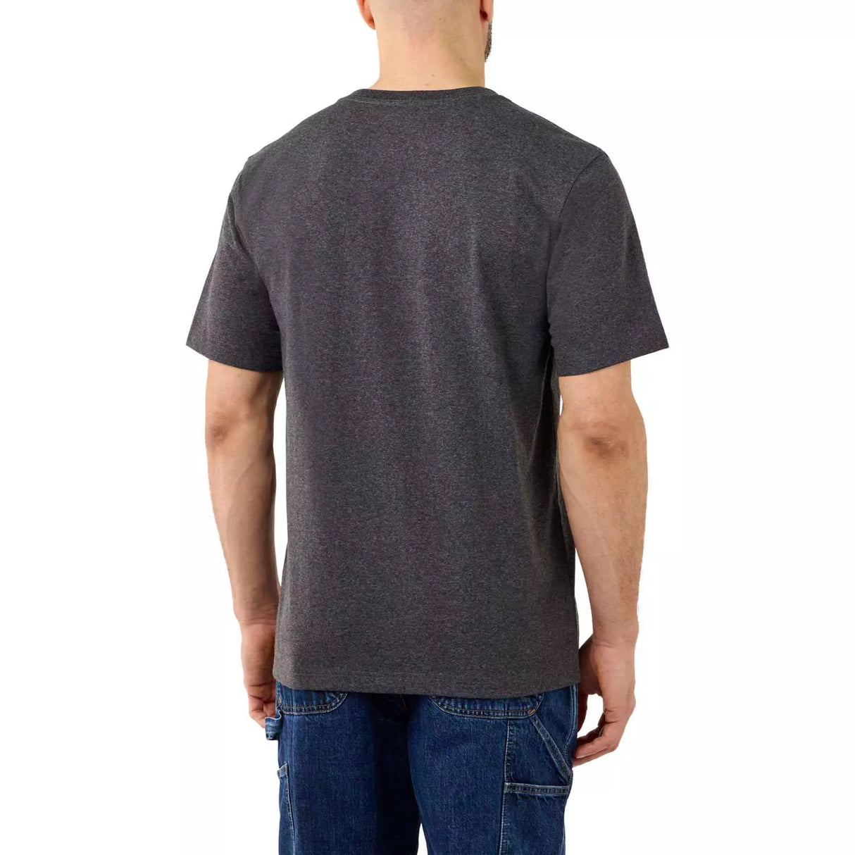 T-shirt, Herre, Carbon Heather - Carhartt 103296 - CRH