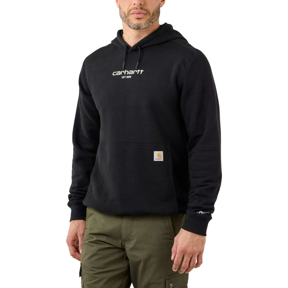 Force Graphic hættetrøje, Herre, Sort - Carhartt 105569 - BLK