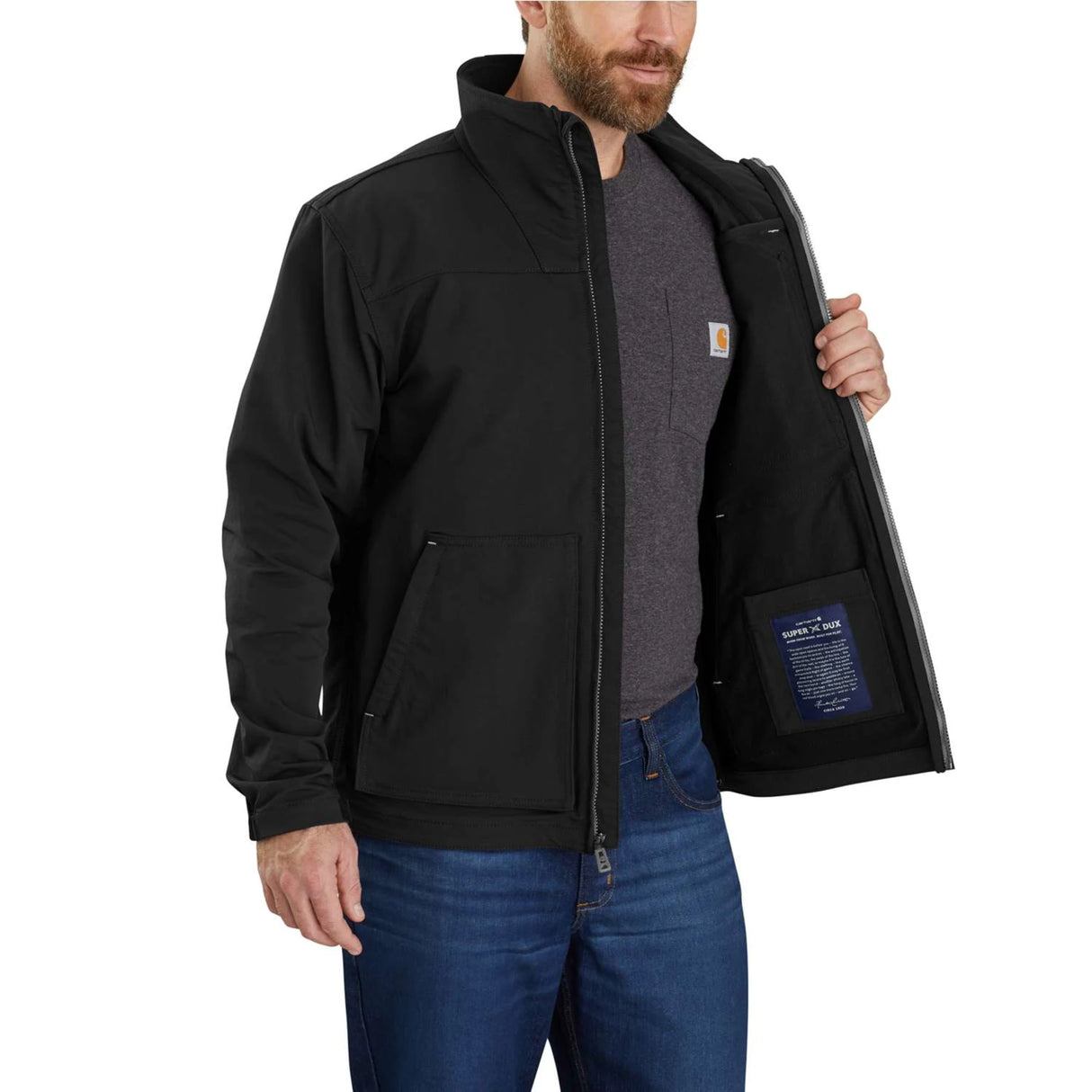 Super Dux, Jakke, Sort - Carhartt 105342 - N04