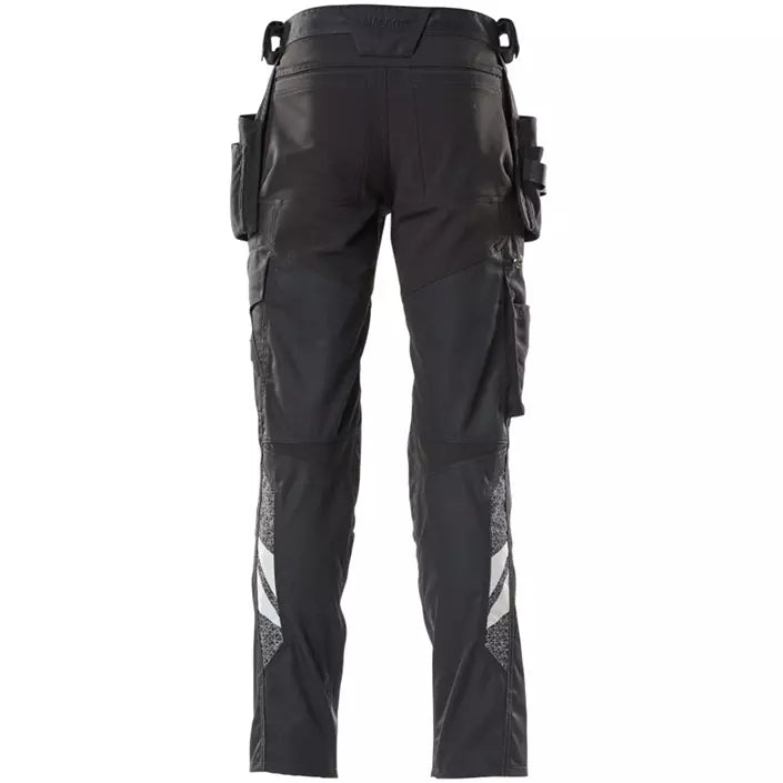 Mascot Accelerate Håndværkerbukser, Sort, Herre - 18531-442-09