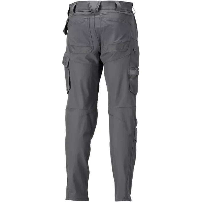 Mascot Customized Arbejdsbukser Full Stretch, Stengrå, Herre - 22379-311-89