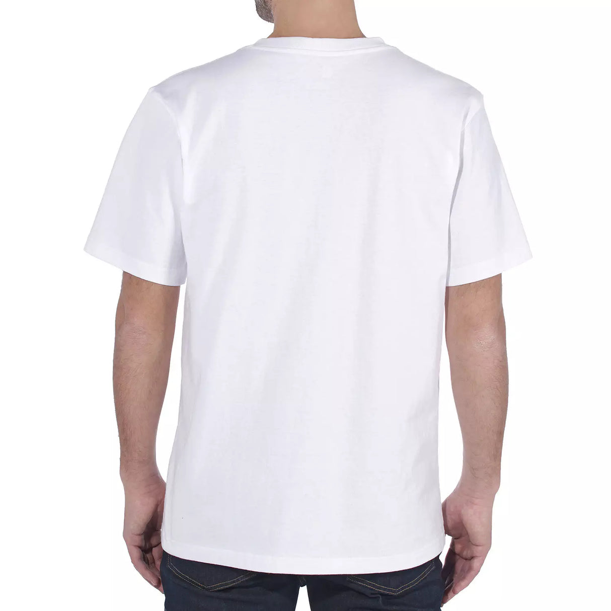 T-shirt, Herre, Hvid - Carhartt 103296 - 100